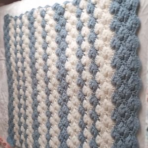 Vintage Hand Crochet Afghan